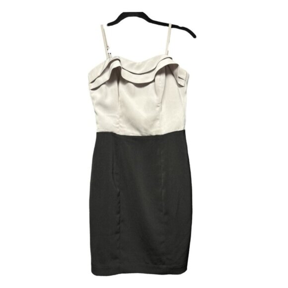 H&M Color Block Mini Dress Sz 6 *NEW* - Picture 1 of 4